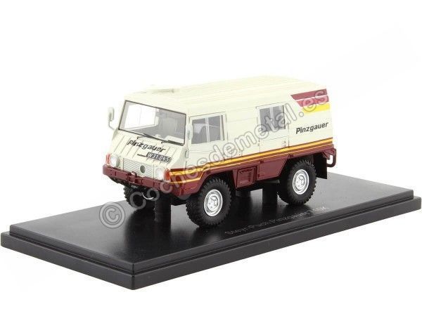 Cochesdemetal.es 1971 Steyr Puch Pinzgauer 710K Gris/Granate 1:43 NEO Scale Models 44592