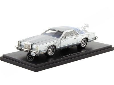 Cochesdemetal.es 1978 Lincoln Continental Mark V Gris/Azul 1:43 NEO Scale Models 43561