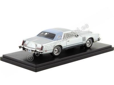 1978 Lincoln Continental Mark V Gris/Azul 1:43 NEO Scale Models 43561 Cochesdemetal.es 2