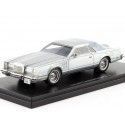 Cochesdemetal.es 1978 Lincoln Continental Mark V Gris / Azul 1:43 Modèles à l'échelle NEO 43561