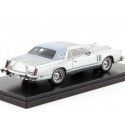 Cochesdemetal.es 1978 Lincoln Continental Mark V Gris / Azul 1:43 Modèles à l'échelle NEO 43561