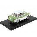 CARSDEMETAL.ES 1957 Trabant P 50 blanc / vert 1:24 Whitebox 124117