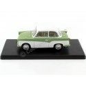Cochesdemetal.es 1957 Trabant P 50 Blanco/Verde 1:24 WhiteBox 124117