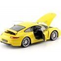 2012 Porsche 911 (991) Carrera S Amarillo 1:18 Welly 18047 Cochesdemetal 10 - Coches de Metal 