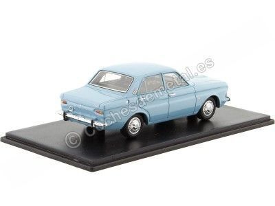 Cochesdemetal.es 1966 Ford P6 12m Limousine Azul 1:43 Modèles d'échelle Neo 44262 2