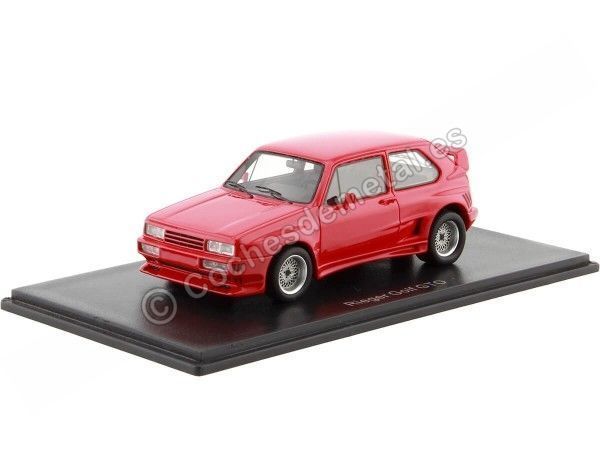 Cochesdemetal.es 1982 Volkswagen VW Golf I Rieger GTO ROJO 1:43 Modèles à l'échelle Neo 45828