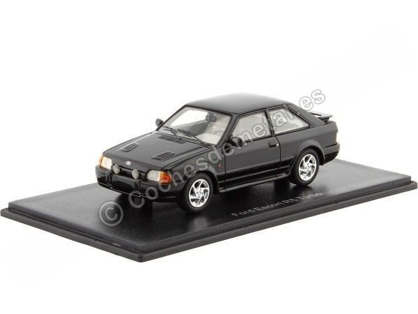 Cochesdemetal.es 1986 Ford Escort MKIV RS Turbo NEGRO 1:43 Modèles à échelle néo 44952