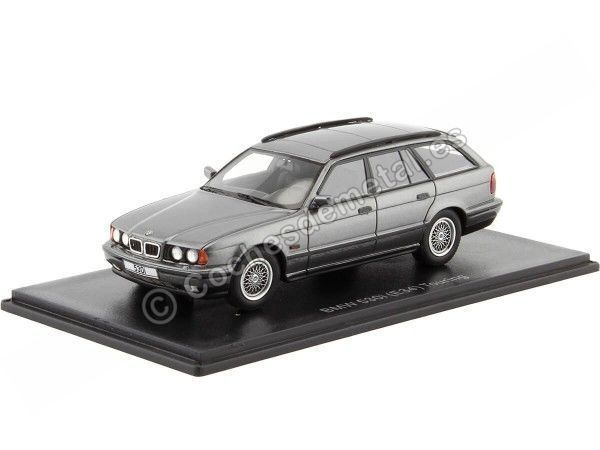 Cochesdemetal.es 1992 BMW 530i (E34) Touring Gris Metalizado 1:43 NEO SCALE Models 45791