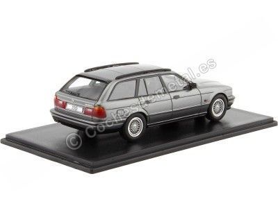 1992 BMW 530i (E34) Touring Gris Metalizado 1:43 NEO Scale Models 45791 Cochesdemetal.es 2