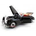 1955 Mercedes-Benz 300S Cabriolet W188 Negro 1:18 Welly 19859 Cochesdemetal 7 - Coches de Metal 