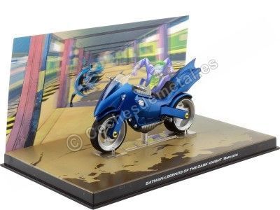 Cochesdemetal.es 2005 Batman Automobilia Batmobile "Legends of the Dark Knight Batcycle" 1:43 Salvat Bat038