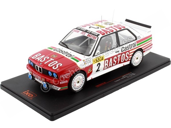 Cochesdemetal.es 1991 BMW M3 (E30) Sport Evo Nº2 Joosen/Martin/Beguin 24h Spa 1:18 IXO Models 18RMC081B