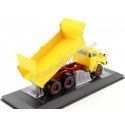 Carsdemetal.es 1971 Man 19.280h 6x6 Dumper avec décharge jaune / rouge 1:43 Modèles Ixo TRUD003