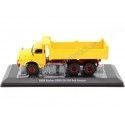 Carsdemetal.es 1971 Man 19.280h 6x6 Dumper avec décharge jaune / rouge 1:43 Modèles Ixo TRUD003