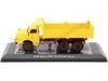 Carsdemetal.es 1971 Man 19.280h 6x6 Dumper avec décharge jaune / rouge 1:43 Modèles Ixo TRUD003