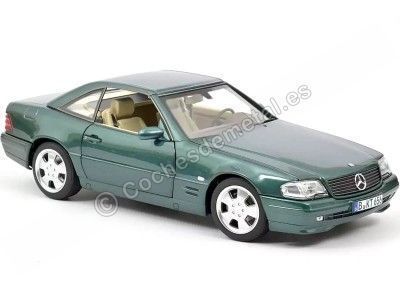 Cochesdemetal.es 1999 Mercedes-Benz 500 SL Verde Metalizado 1:18 Norev HQ 183753