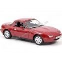 Cochesdemetal.es 1989 Mazda MX-5 Rojo 1:18 Norev 188020
