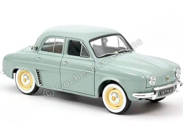 Cochesdemetal.es 1958 Renault Dauphine Azul Azur 1:18 Norev 185159