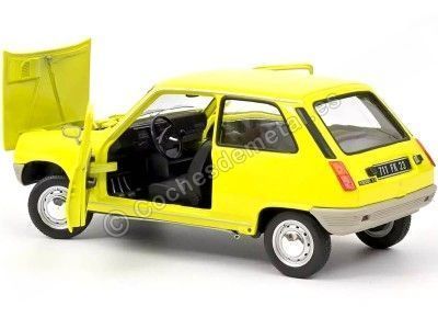 1974 Renault 5 R5 Amarillo 1:18 Norev 185173 Cochesdemetal.es 2