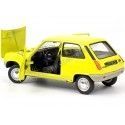 Cochesdemetal.es 1974 Renault 5 R5 Amarillo 1:18 Norev 185173