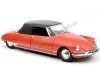 Cochesdemetal.es 1961 Citroen DS 19 Cabriolet Rojo Coral 1:18 Norev 181599