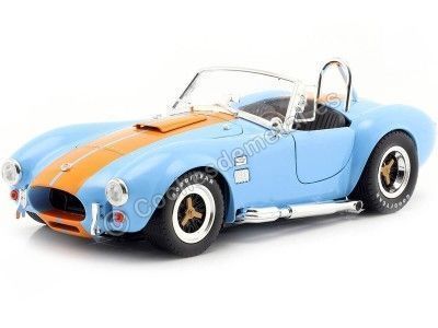 Cochesdemetal.es 1966 Shelby Cobra 427 S/C Bj. Azul/Naranja 1:18 Shelby Collectibles 129