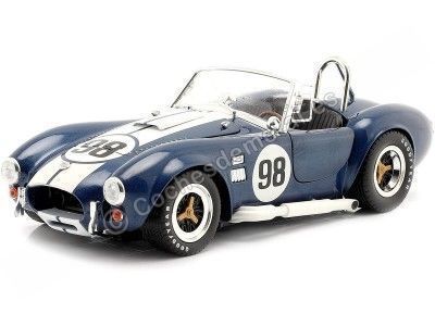 Cochesdemetal.es 1966 Shelby Cobra 427 S/C Nº98 Azul/Blanco 1:18 Shelby Collectibles 116