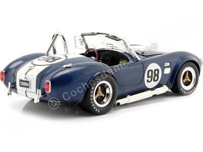 Cochesdemetal.es 1966 Shelby Cobra 427 S/C Nº98 Azul/Blanco 1:18 Shelby Collectibles 116 2
