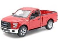 2015 Ford F-150 Regular Cab Pick-Up Rojo 1:24 Welly 24063