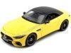 Cochesdemetal.ES 2022 Mercedes-Benz AMG SL 63 4MATIC CONVERTIBLE (R232) Amarillo Solar 1:18 Iscale 180052