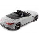 Cochesdemetal.es 2022 Mercedes-Benz AMG SL 63 4Matic Convertible (R232) Alpino Grau 1:18 iScale 180053