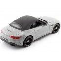 Cochesdemetal.es 2022 Mercedes-Benz AMG SL 63 4Matic Convertible (R232) Alpino Grau 1:18 iScale 180053