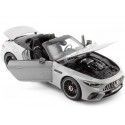 Cochesdemetal.es 2022 Mercedes-Benz AMG SL 63 4Matic Convertible (R232) Alpino Grau 1:18 iScale 180053