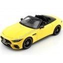 Cochesdemetal.es 2022 Mercedes-Benz AMG SL 63 4Matic Convertible (R232) Amarillo Solar 1:18 iScale 180052
