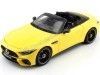 Cochesdemetal.es 2022 Mercedes-Benz AMG SL 63 4Matic Convertible (R232) Amarillo Solar 1:18 iScale 180052