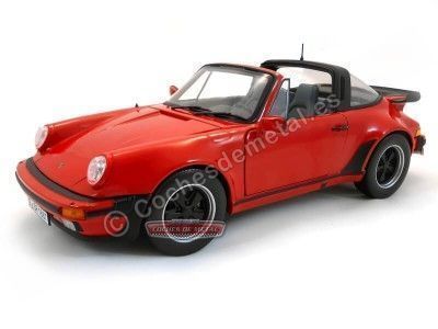 Cochesdemetal.es 1987 Porsche 911 Turbo 3.3L Targa Rojo Metalizado Norev 187546