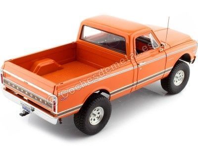 CARSDEMETAL.ES 1972 Chevrolet CST K-10 4x4 Orange Suffed Edition 1:18 GMP ACME A1807213AC 2