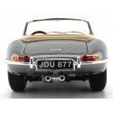 1961 Jaguar Type "E" Cabriolet Gris Metalizado 1:18 Bburago 12046 Cochesdemetal 4 - Coches de Metal 