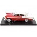 Carsdemetal.es 1956 Chevrolet Bel Air 4 Doors Sedan Red/White 1:24 Whitebox 124121