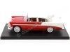 Cochesdemetal.es 1956 Chevrolet Bel Air 4 Puertas Sedan Rojo/Blanco 1:24 WhiteBox 124121