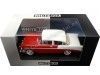 Carsdemetal.es 1956 Chevrolet Bel Air 4 Doors Sedan Red/White 1:24 Whitebox 124121
