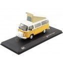 Cochesdemetal.es 1978 Volkswagen VW T2 Westfalia Amarillo/Beige 1:43 IXO Models CLC422NSP