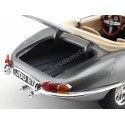 1961 Jaguar Type "E" Cabriolet Gris Metalizado 1:18 Bburago 12046 Cochesdemetal 14 - Coches de Metal 