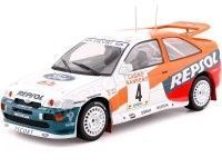 1996 Ford Escort RS Cosworth Nº4 Carlos Sainz/Luis Moya Rallye San Remo 1:24 IXO Models 24RAL004A