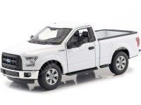 2015 Ford F-150 Regular Cab Pick-Up Blanco 1:24 Welly 24063