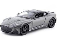 2018 Aston Martin DBS Superleggera Gris Gunmetal 1:24 Welly 24095