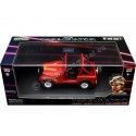 Cochesdemetal.es 1983 Jeep Renegade CJ-7 "Terminator" Rojo 1:43 Greenlight 86533