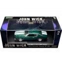 Cochesdemetal.es 1970 Chevrolet Chevelle SS 396 "John Wick" Verde 1:43 Greenlight 86541