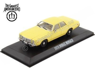 Carsdemetal.es 1978 Dodge Monaco "The Great American Hero" Yellow 1:43 Greenlight 8655