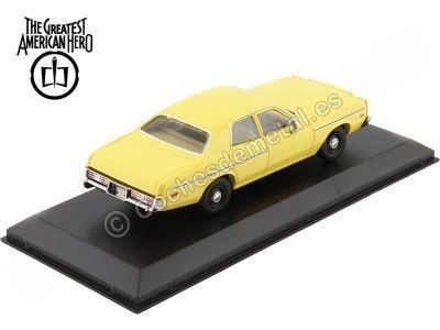 Carsdemetal.es 1978 Dodge Monaco "The Great American Hero" Yellow 1:43 Greenlight 8655 2